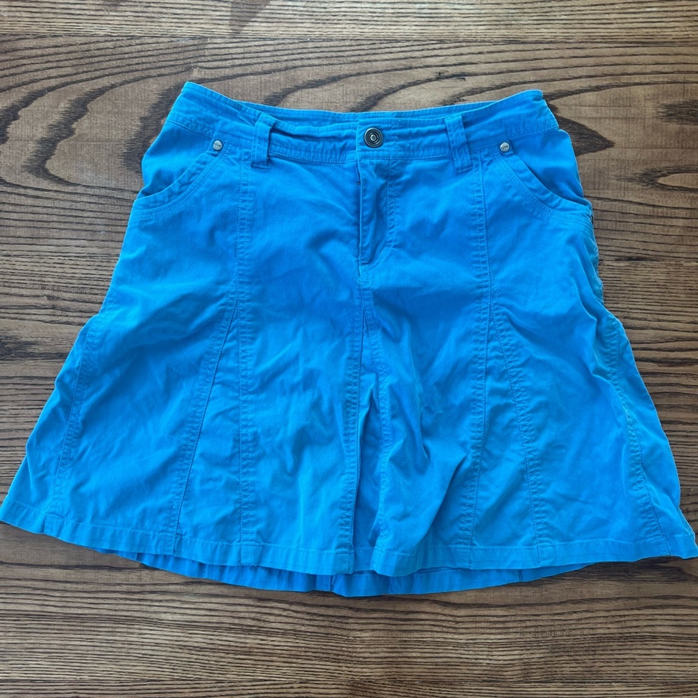 Kuhl Vintage Patina Dye Fit & Flare A-Line Hiking Outdoors Skirt